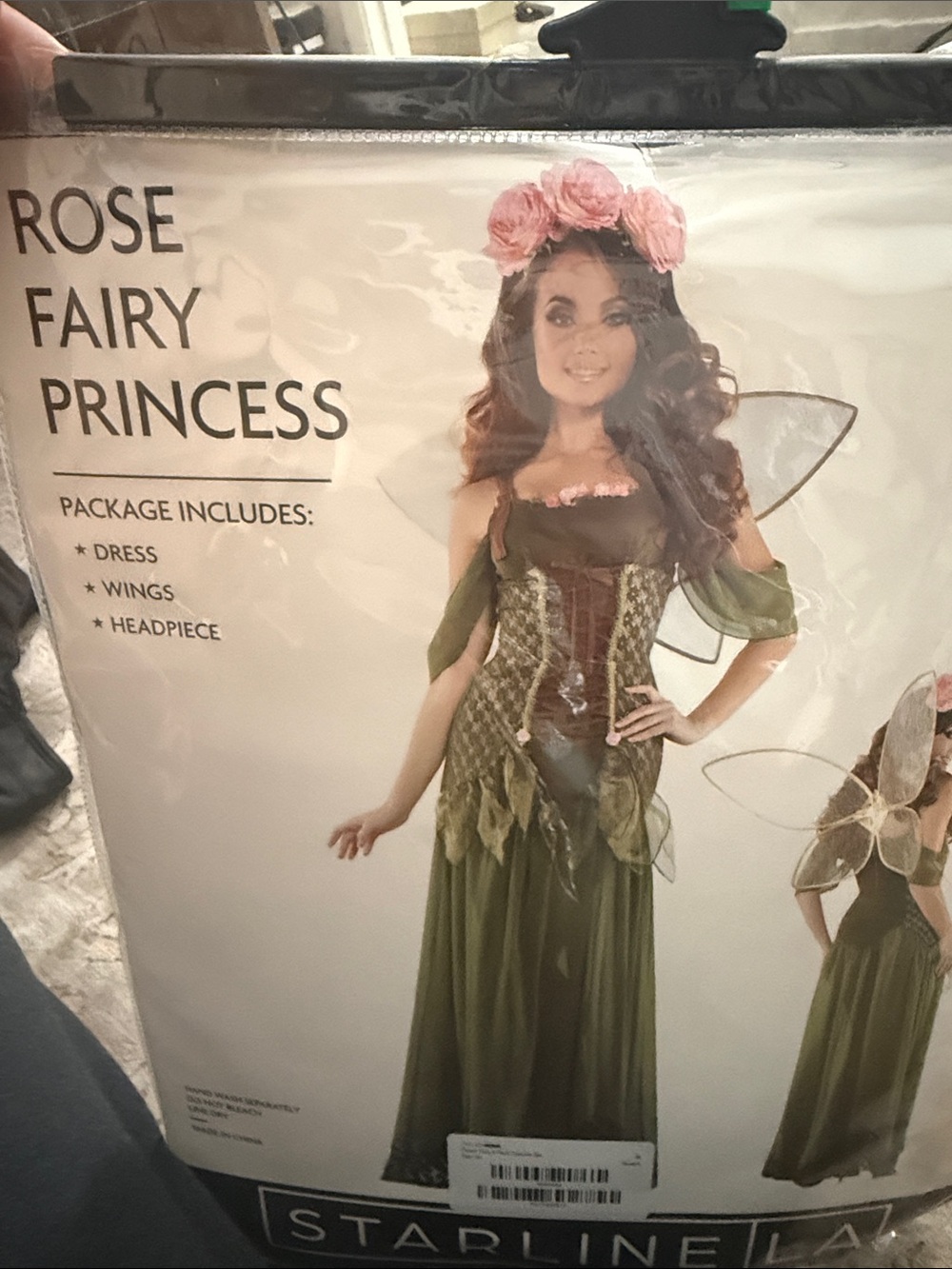 Starline Rose Fairy Princess Costume - Green